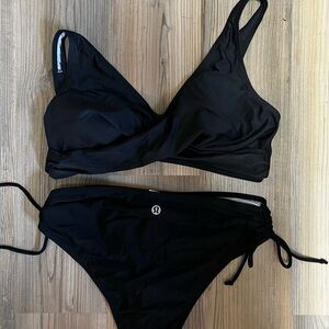 lululemon athletica Classic Black Bikini Set